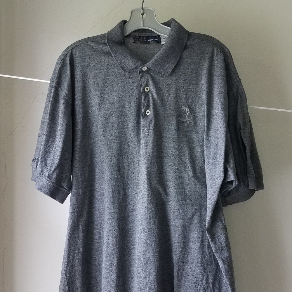 Men's Golf Shirt with Pinehurst Logo